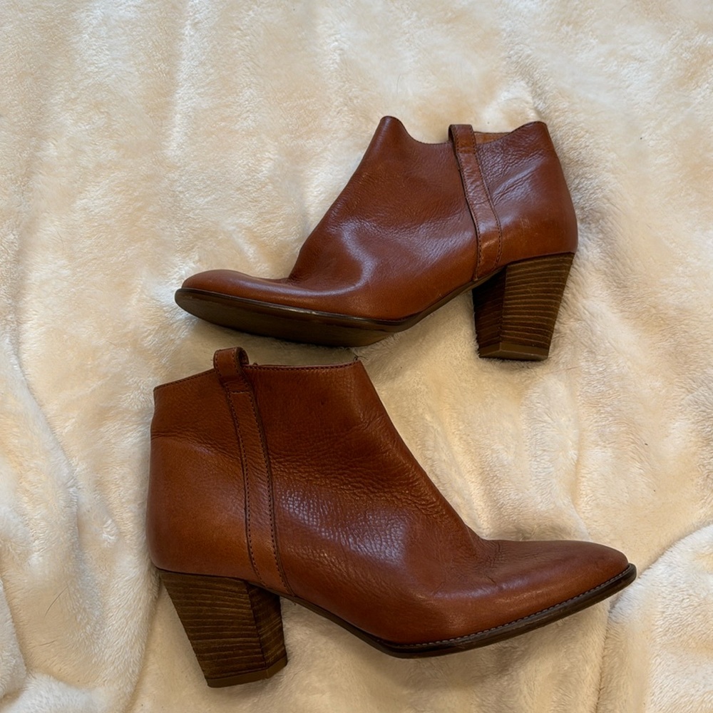 Madewell Brown Booties